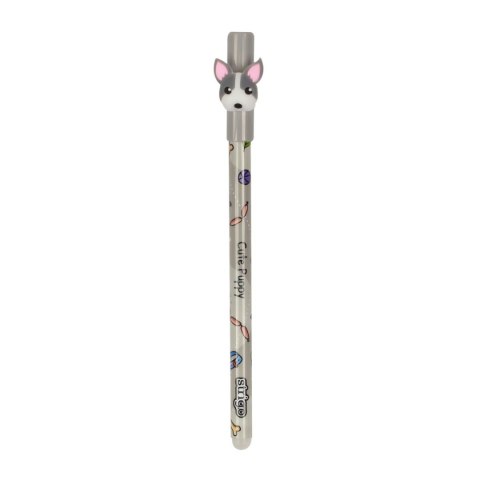 Długopis wymazywalny wymazywalny PIES 5902315577657 wkład niebieski 0,5mm Strigo (SSC202)