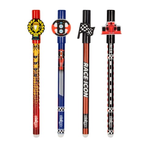 Długopis wymazywalny wymazywalny Wy scigi 5902315577510 wkład niebieski 0,5mm Strigo (SSC188)