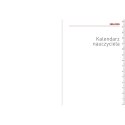 Kalendarz nauczyciela książkowy (terminarz) B6TN089B- 2024/2025 B6 PCV bezbarwny B6 Wydawnictwo Wokół Nas (MODERN)