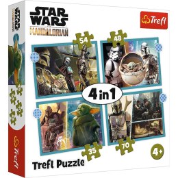 Puzzle Trefl Mandalorian 4w1 4w1 el. (34397)