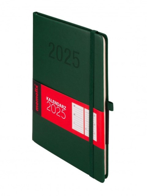 Kalendarz książkowy (terminarz) 5904210085732 MEMOFIX ZIELONY A5 Antra (A5 TDW)