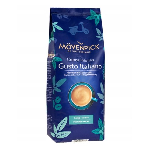 Kawa Movenpick Crema Intensa Gusto Italiano | 1kg | ziarnista