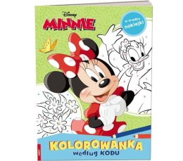 Książka dla dzieci Ameet Minnie. Kolorowanka według kodu (KKO 9105)