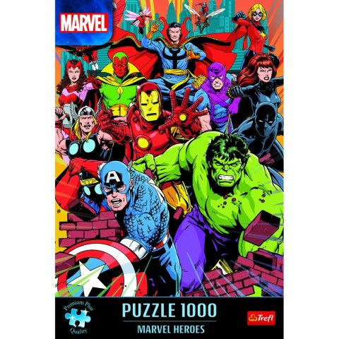 Puzzle Premium Plus Marvel Heroes 1000 el. Trefl (10881)