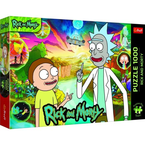 Puzzle Premium Plus Rick i Morty 1000 el. Trefl (10838)