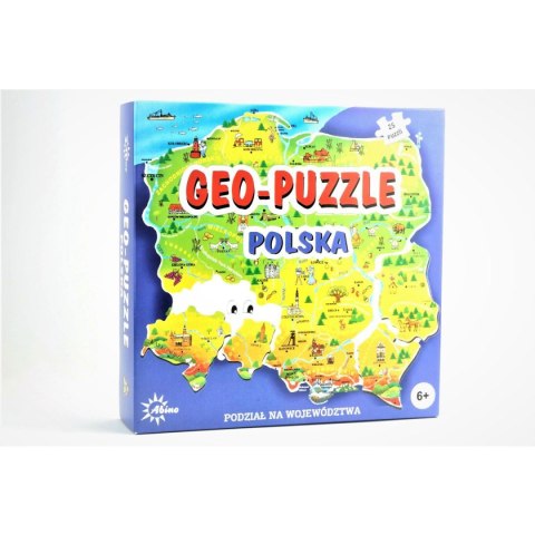 Puzzle (nd) geo puzzle Polska 25 el.