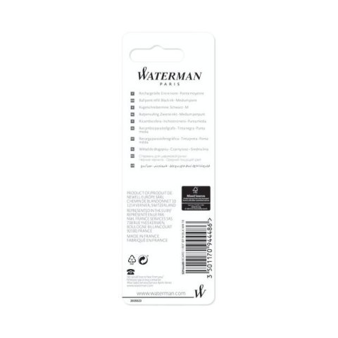 Wkład do długopisu wkład czarny Mmm Waterman (S0944480)