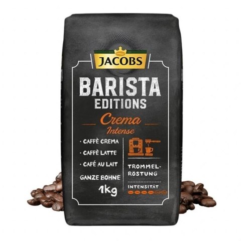 Kawa Jacobs Barista Crema Intense | 1 kg | Ziarnista rynek zachodni