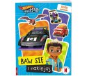 Książeczka edukacyjna Ameet Hot Wheels™. Baw się i naklejaj (STB 1601)