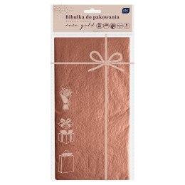 Papier pakowy Interdruk Bibułka rose gold 5902277345608 [mm:] 700x500 (50x70cm)