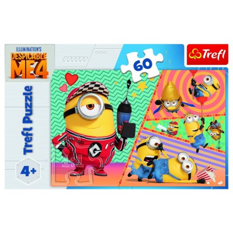 Puzzle Happy Minions 60 el. Trefl (17395)