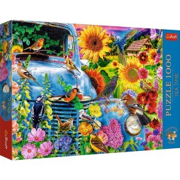 Puzzle Trefl Premium Plus Wiejska sielanka: Śpiewające Ptaki 1000 el. (10848)