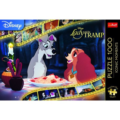 Puzzle Premium Plus Zakochany Kundel 1000 el. Trefl (10830)