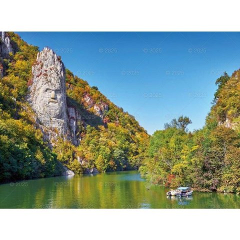 Kalendarz ścienny PODRÓŻE PO KONTYNENTACH WIELOPLANSZOWY 12K 320mm x 470mm Lucrum (RW11)