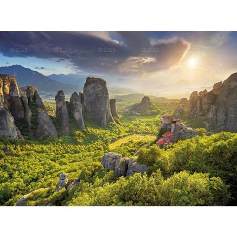 Kalendarz ścienny PODRÓŻE PO KONTYNENTACH WIELOPLANSZOWY 12K 320mm x 470mm Lucrum (RW11)