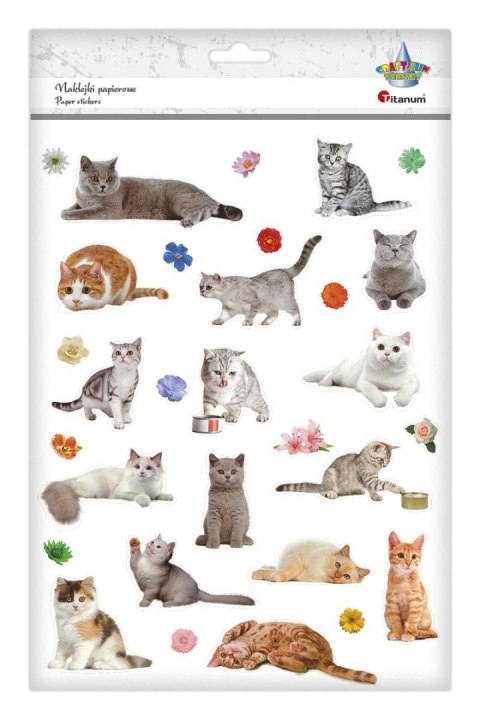 Naklejka (nalepka) Craft-Fun Series Koty Titanum