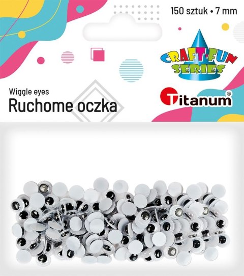 Oczka Titanum Craft-Fun Series 7mm 150 szt (O002)