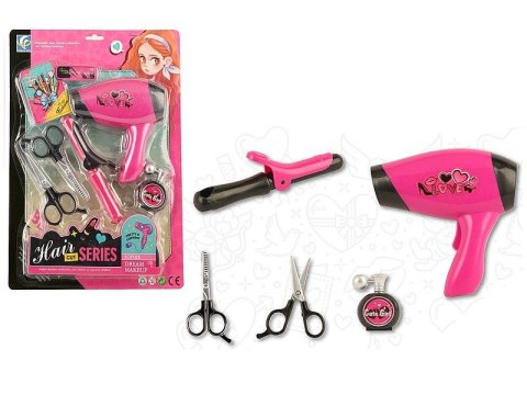 Zestaw piękności fryzjerski z suszarką na baterie Adar (611955)