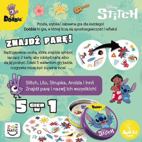 Gra strategiczna Dobble Stitch Rebel