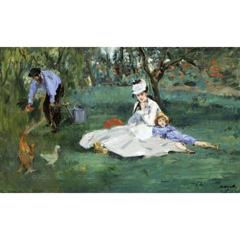 Kalendarz ścienny MALARSTWO IMPRESJONISTÓW WIELOPLANSZOWY 12K 320mm x 470mm Lucrum (RW9)