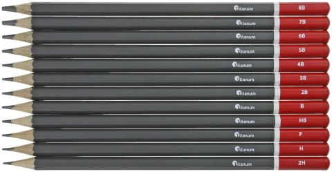 Ołówek w kartonowym pudełku (różne) Titanum