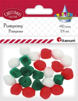 Pompony Titanum Craft-Fun Series mix 24 szt (338616)