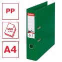 Segregator dźwigniowy Esselte No.1 Power A4 75mm zielony (811360)