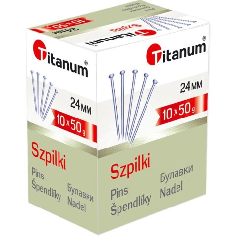 Szpilki 24 mm Titanum