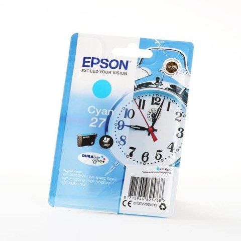 Tusz Epson WF3620 T2703 | 3,6ml | cyan