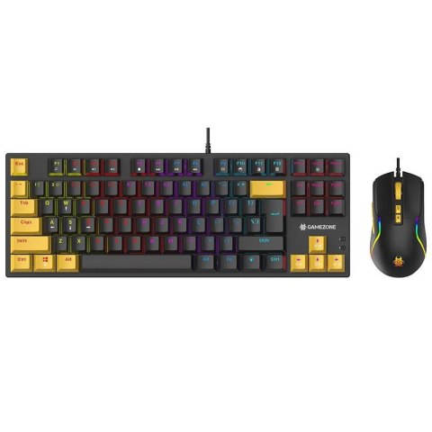 Zestaw mysz i klawiatura mechaniczna Tracer GAMEZONE HORNET87 USB