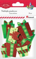 Naklejka (nalepka) Titanum Craft-Fun Series piankowe Xmass prezenty (4810)