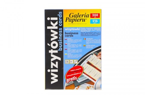 Papier ozdobny (wizytówkowy) A4 Unia Galeria Papieru