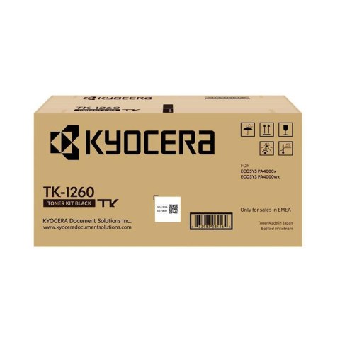 Toner Kyocera TK-1260 ECOSYS PA4000x, PA4000wx | 10000 str. | black