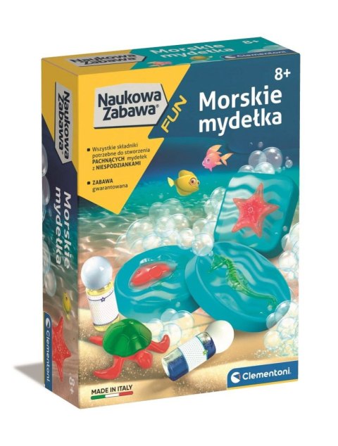 Zestaw kreatywny dla dzieci Clementoni morskie mydełka (50709)