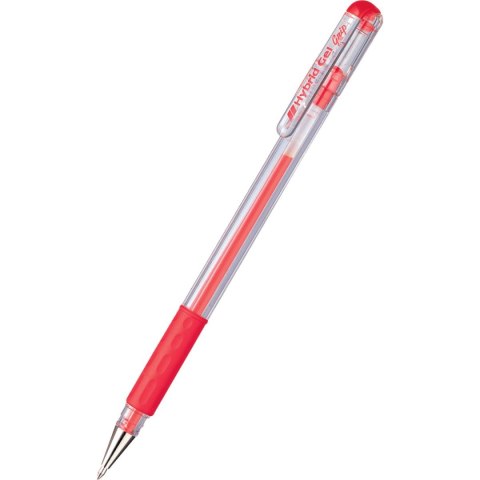 Długopis żelowy Pentel czerwony 0,6mm (K116)