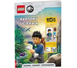 Książeczka edukacyjna Ameet LEGO® Jurassic World™. Raptory uciekają (LNC 6207)