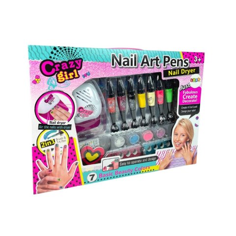 Zestaw piękności Fryzjerski Do Włosów Suszarka Na Baterie Lean (12193)