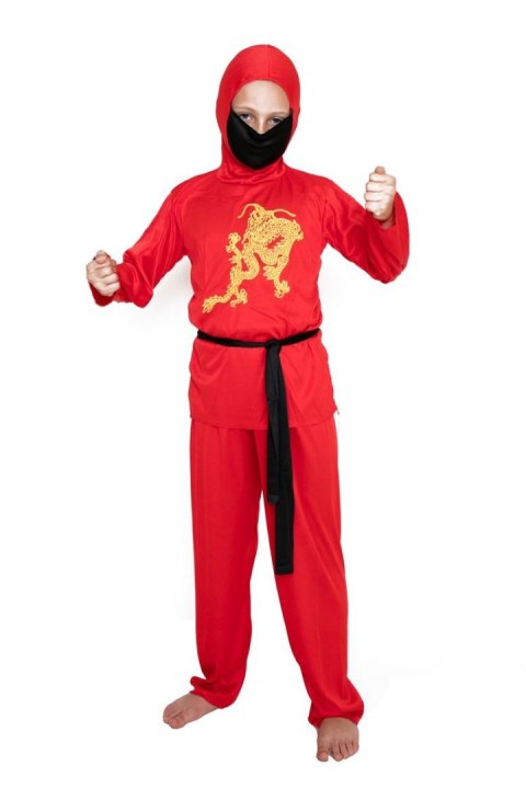 Kostium dziecięcy - Czerwony ninja - rozmiar L Arpex (SD2623-L-7110)