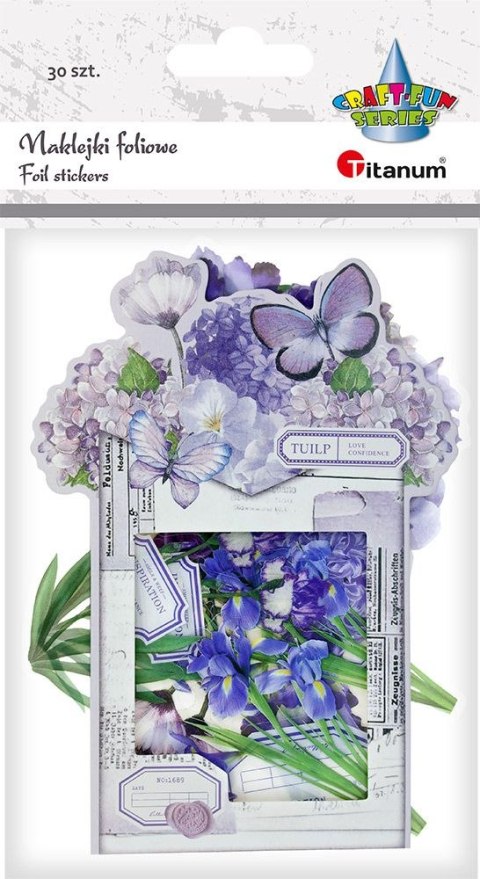 Naklejka (nalepka) Craft-Fun Series samoprzylepne aplikacje foliowe Titanum (24XQ0501-20)