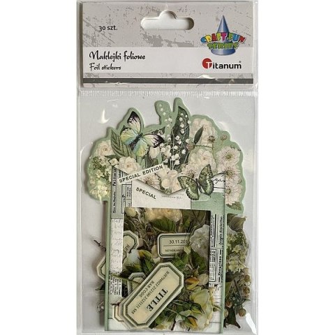 Naklejka (nalepka) Craft-Fun Series samoprzylepne aplikacje foliowe Titanum (24XQ0501-21)