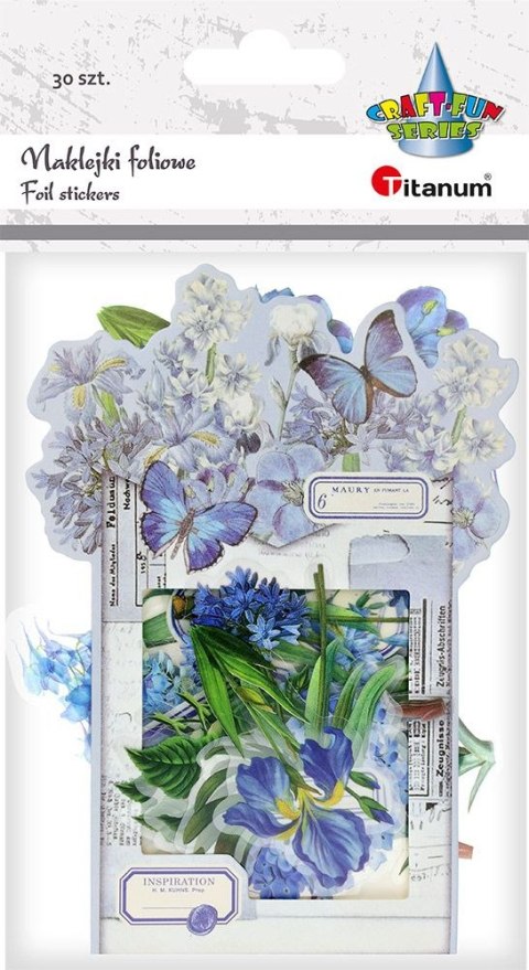 Naklejka (nalepka) Craft-Fun Series samoprzylepne aplikacje foliowe Titanum (24XQ0501-22)
