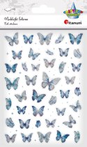 Naklejka (nalepka) Craft-Fun Series Naklejki laserowe motyle Titanum (24XQ0501-8 B)