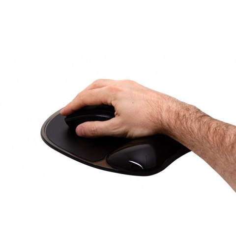 Podkładka pod mysz żelowa czarny Q-Connect (KF10377)