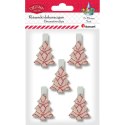Ozdoba drewniana Craft-Fun Series klamerki XMAS choinki Titanum (18BR-39)