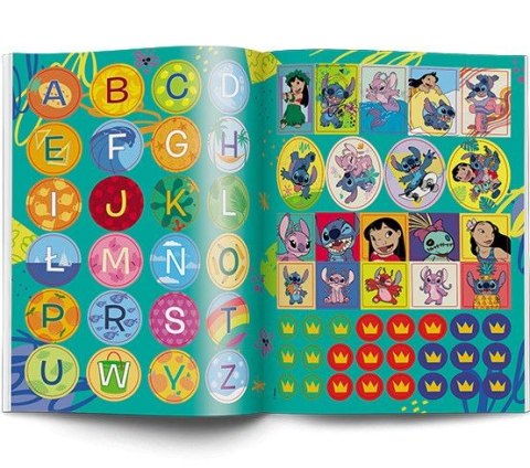 Książka dla dzieci Disney Uczy. Stich. Kaligrafia Ćwiczenia Ameet (UKA 9303)