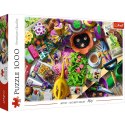 Puzzle Disney Porządki w ogrodzie 1000 el. Trefl (10927)