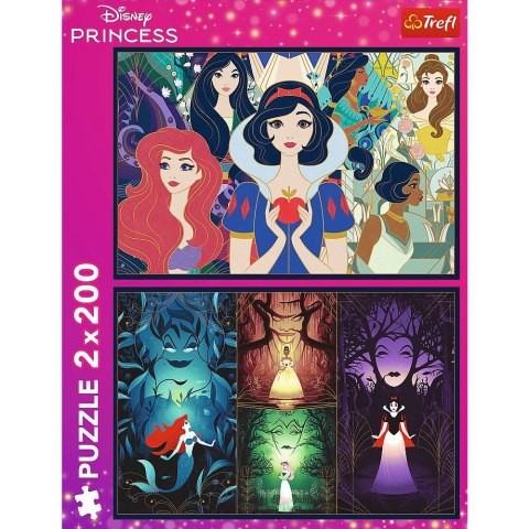 Puzzle Disney Princess 2x200 el. Trefl (13317)