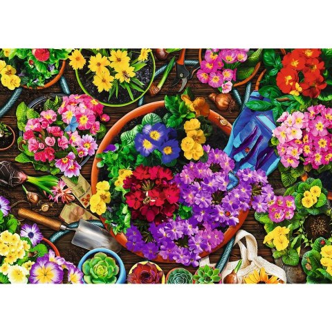 Puzzle Prace w ogrodzie 2x500 el. Trefl (37529)