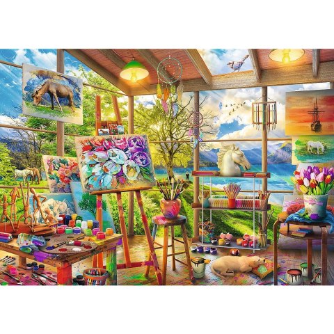 Puzzle Sztuka malowania 2x500 el. Trefl (37530)