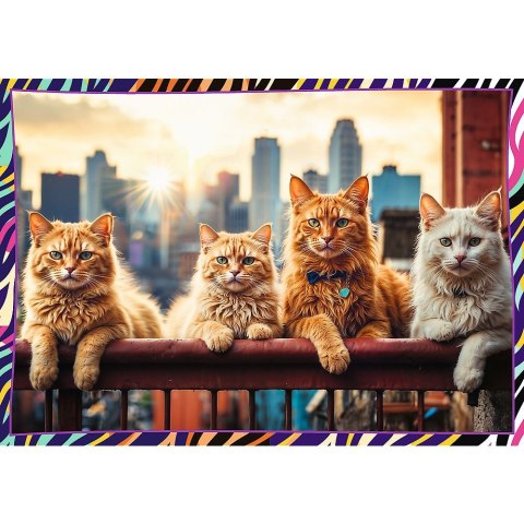Puzzle zwierzaki 4x250 el. Trefl (13313)